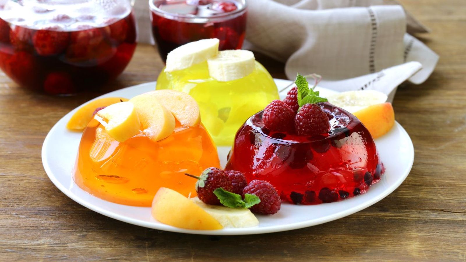gelatinas de sabores frutas