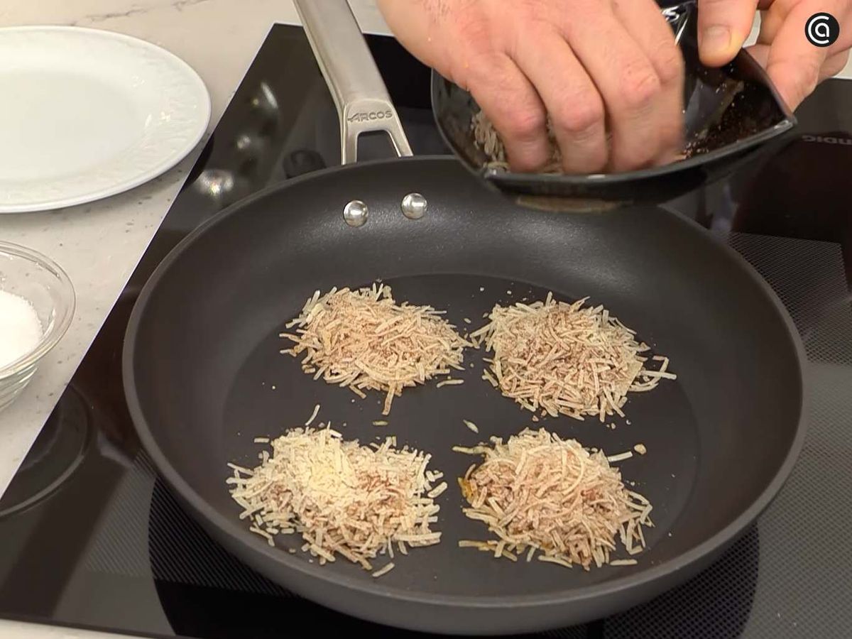 Haz las tejas de queso