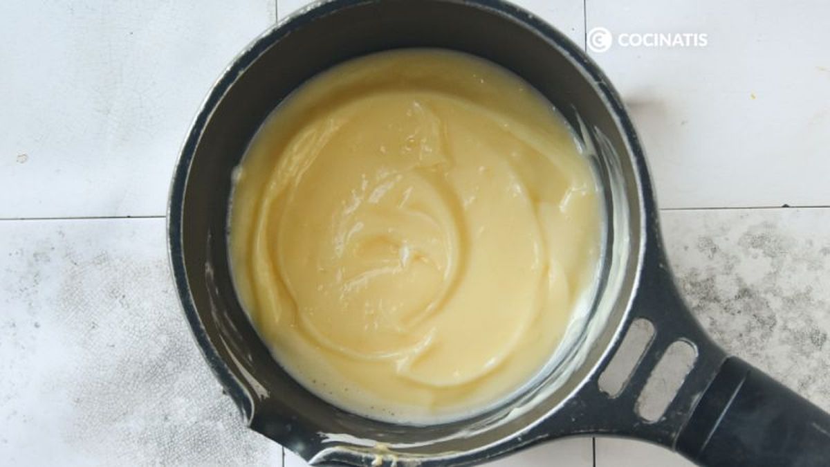 Preparamos la crema pastelera