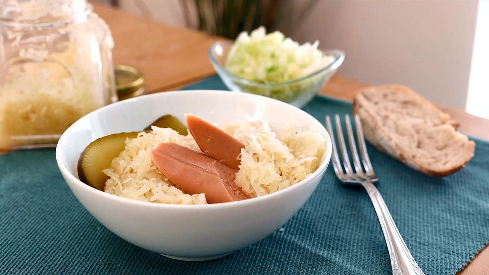 Receta de chucrut, col fermentada al estilo alemán