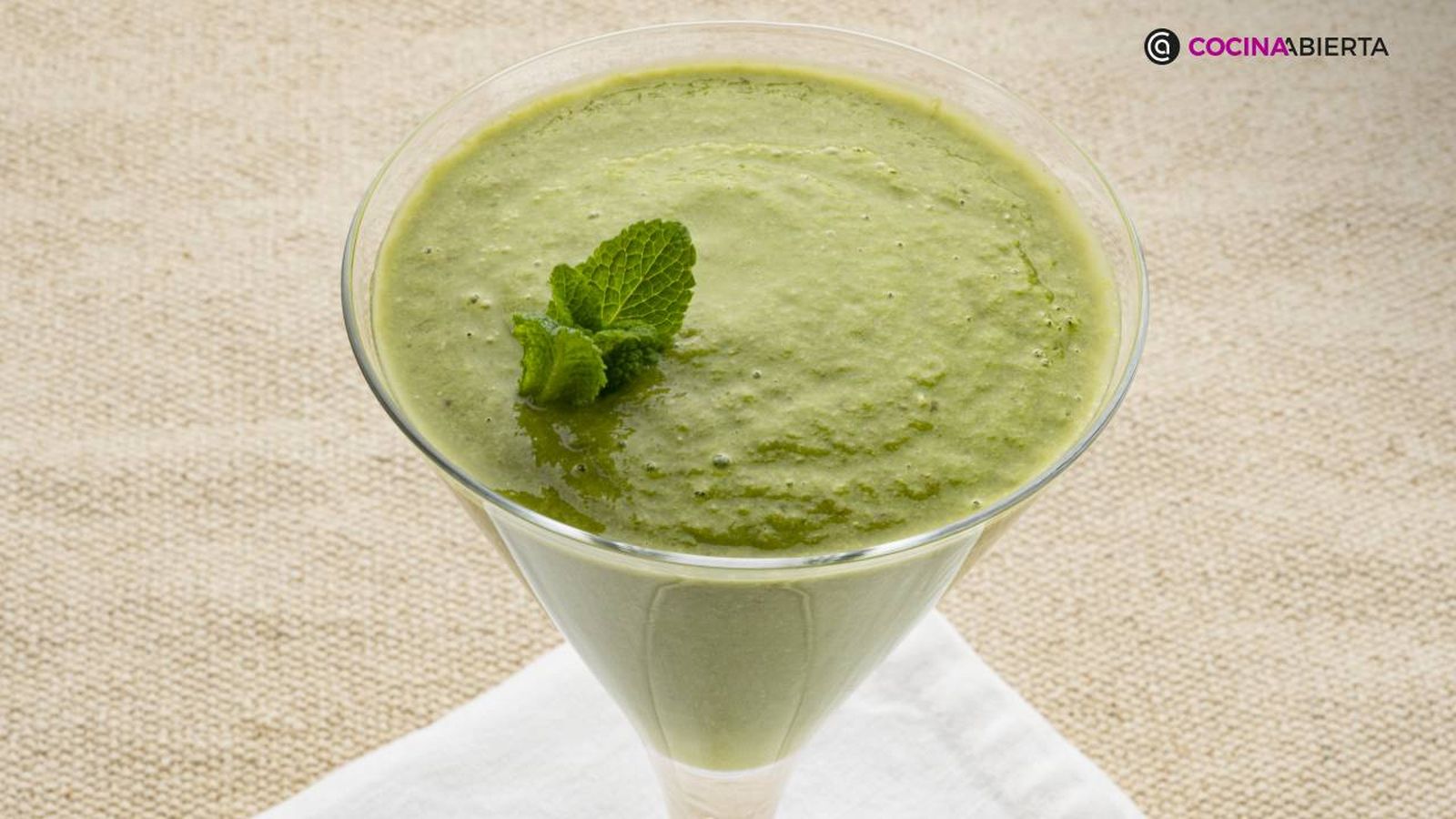 batido de espinacas manzana y platano receta