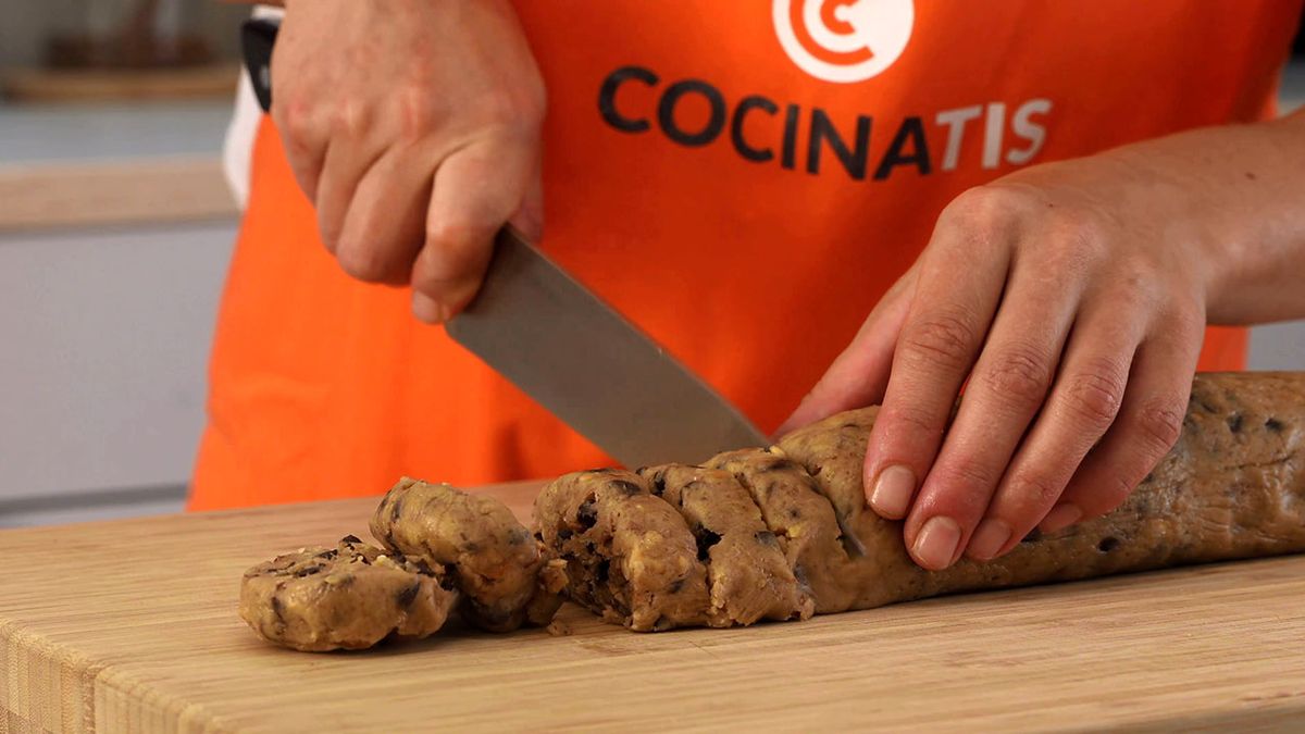 Receta de cookies de chocolate y nueces   paso 5