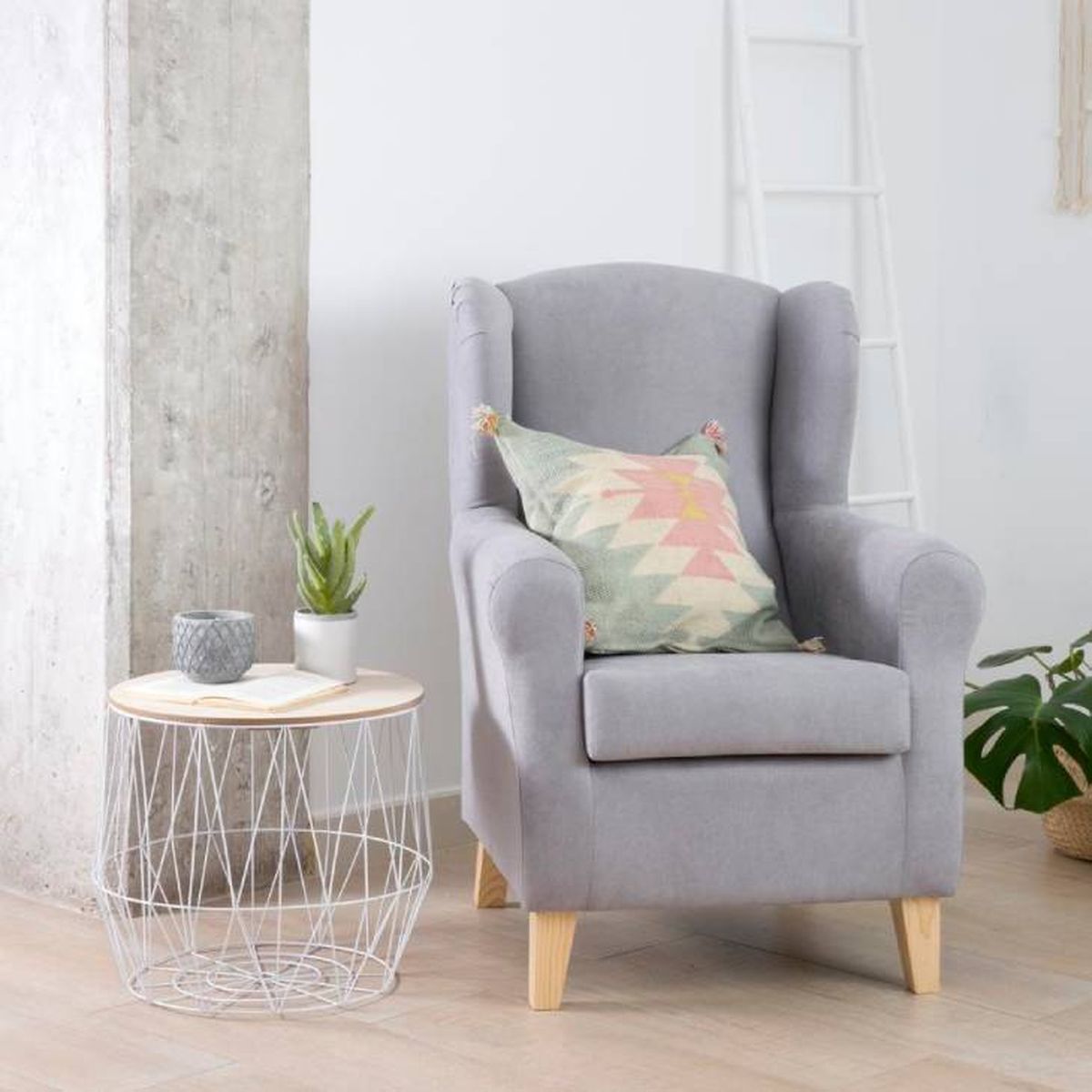 10 sillones orejeros elegantes y modernos para decorar tu hogar 7