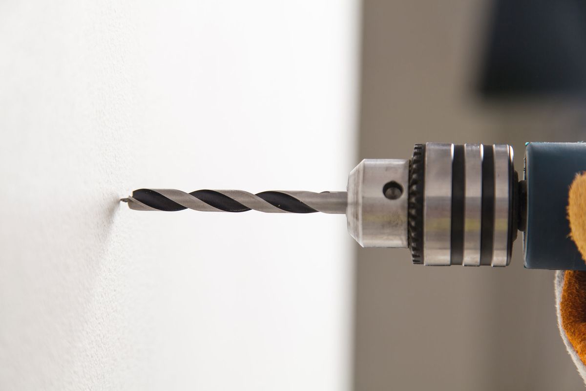 Cómo usar el taladro pared