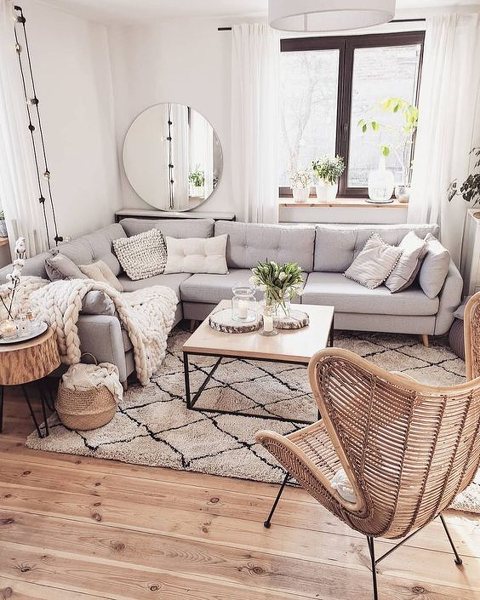 4 salon gris boho pinterest woodies