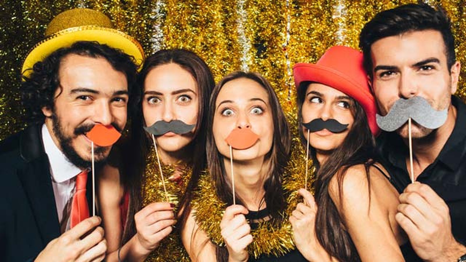 Kit descargable para hacer un photocall de Navidad