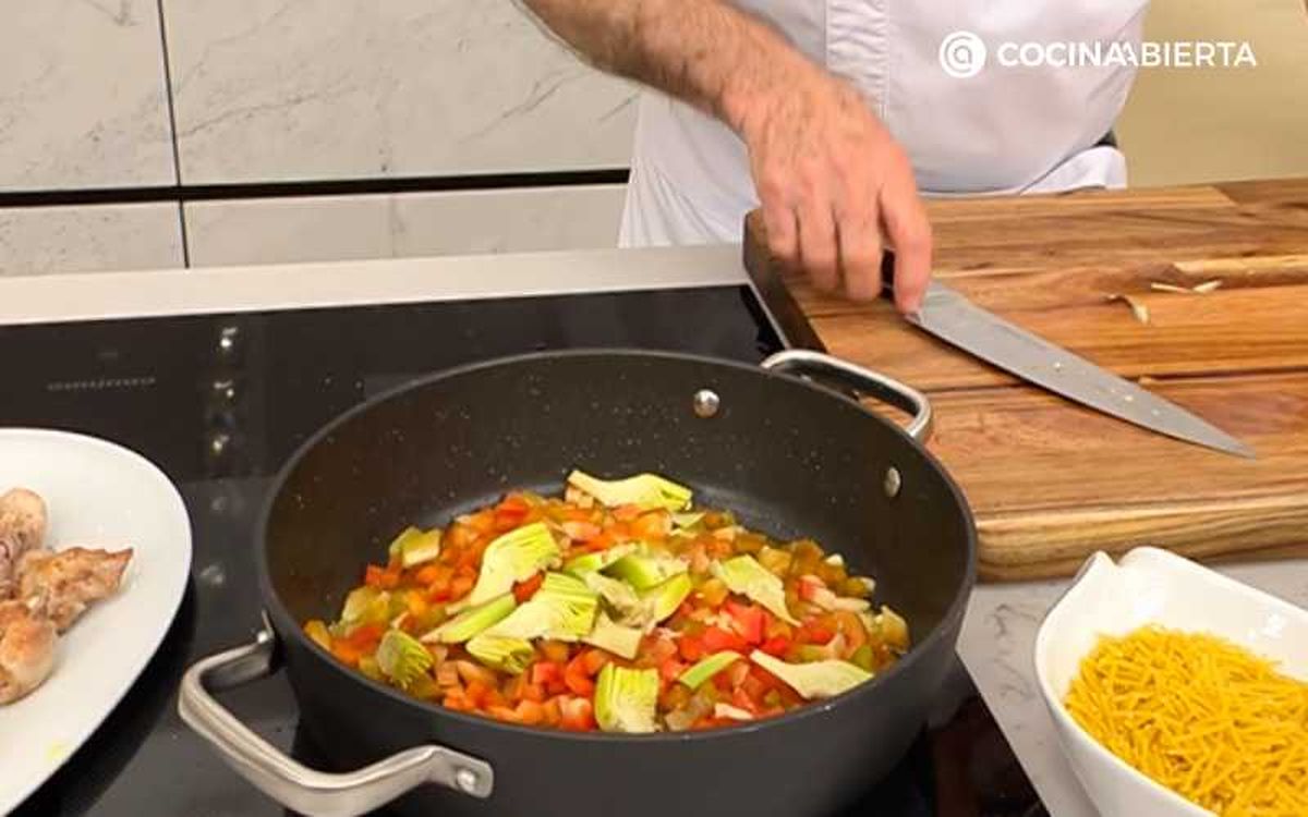 Rehoga las hortalizas