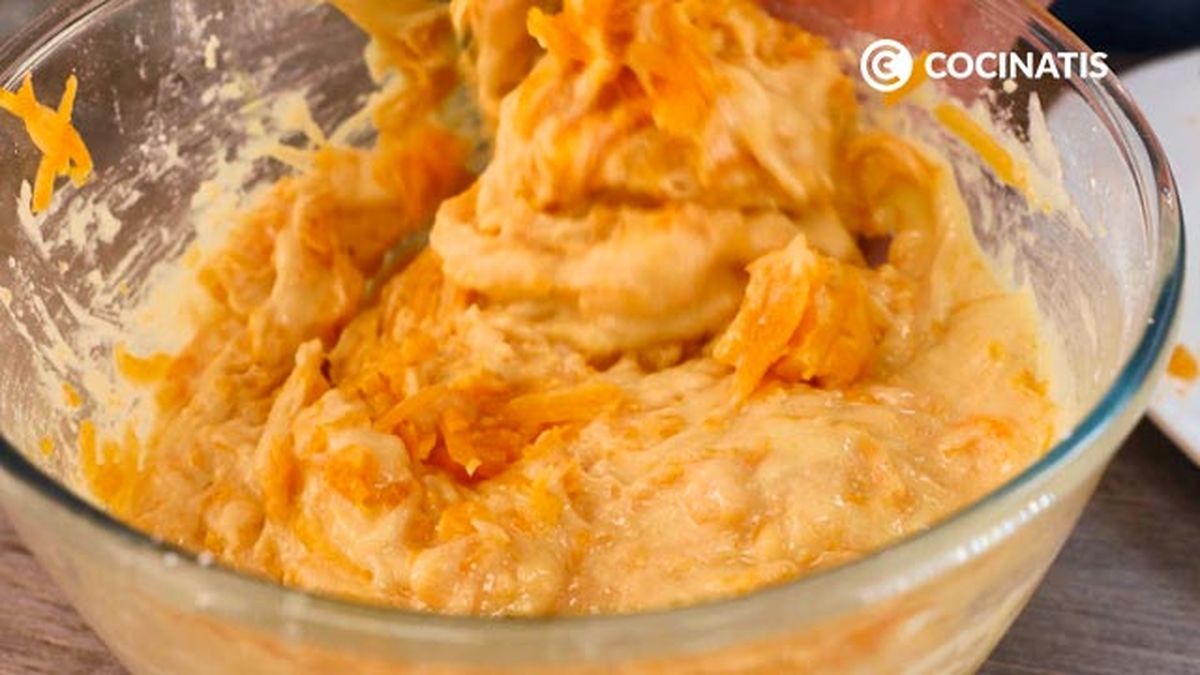 Receta de magdalenas de calabaza  paso 3