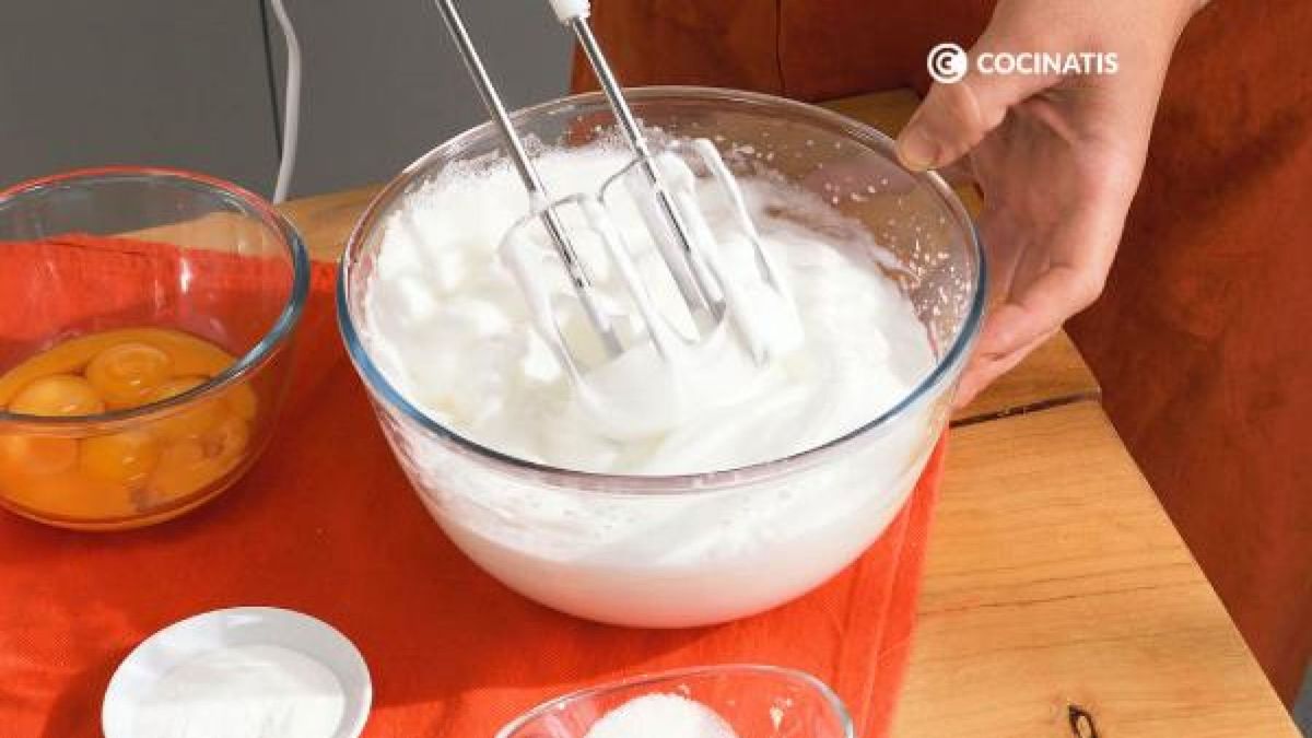 Tarta tres leches paso 1