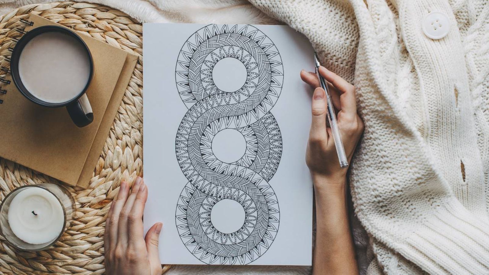 dibujar un mandala