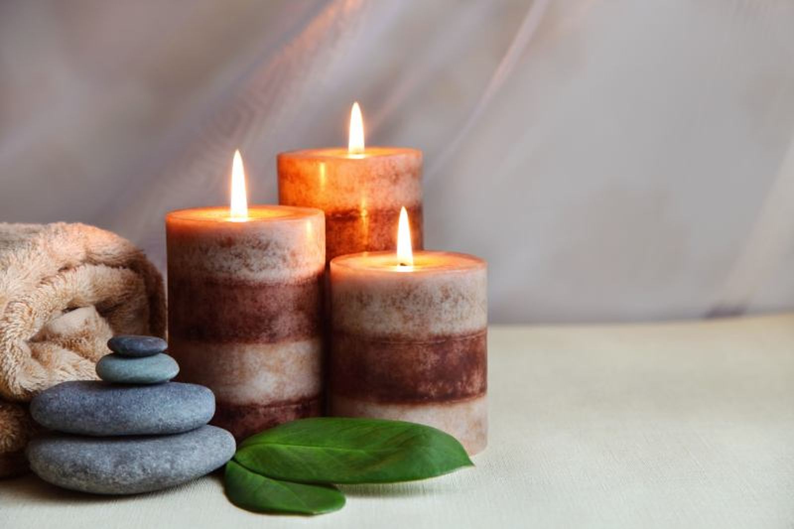 Velas aromáticas, renovadas tras una limpieza
