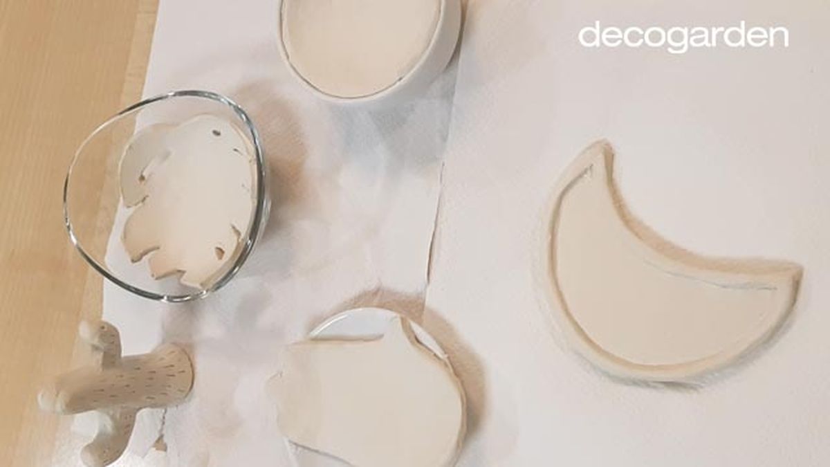 como hacer platos de arcilla paso 6