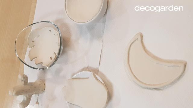 como hacer platos de arcilla paso 6