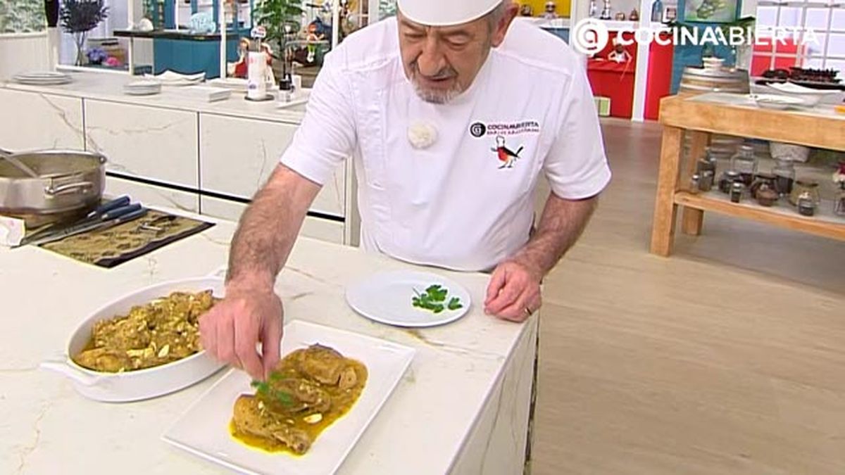 pollo en pepitoria receta tradicional karlos arguinano karl67360321 paso6