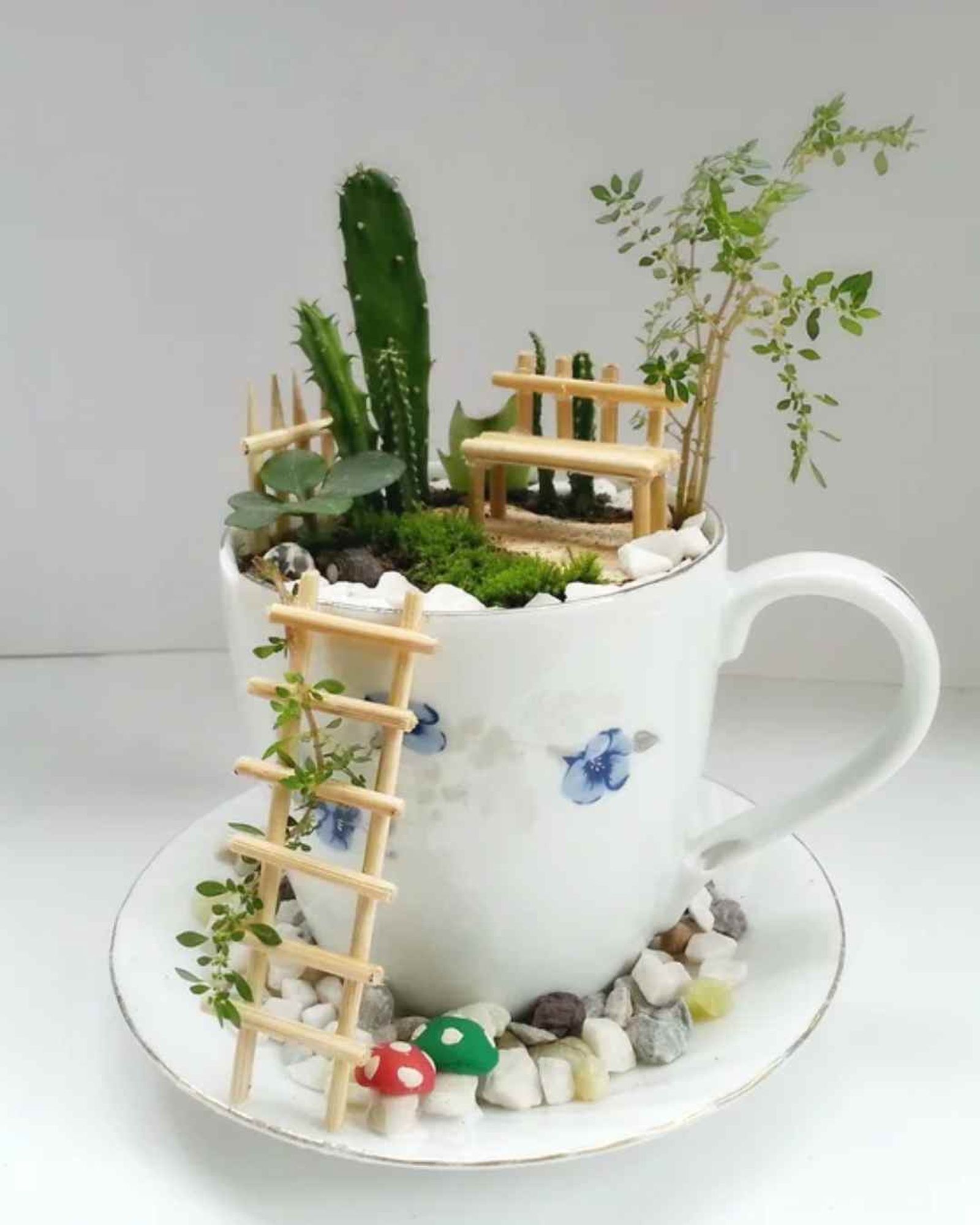 ideas para reutilizar tazas manualidades