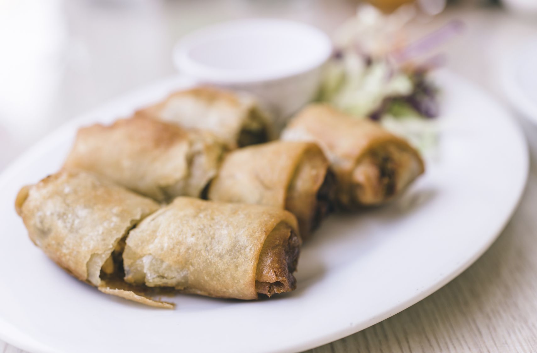 rollitos primavera setas