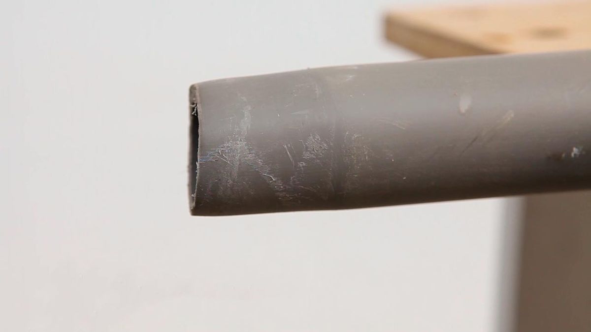 Como abocardar un tubo de PVC paso 4