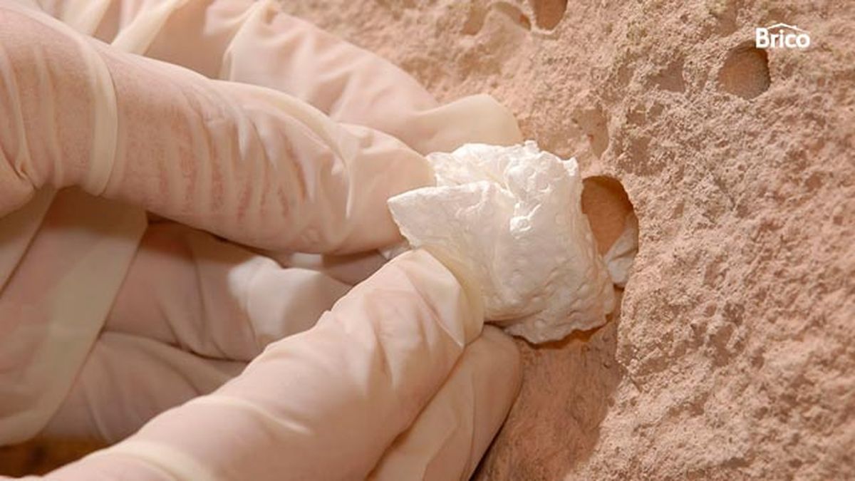 Restaurar falsa piedra paso 2