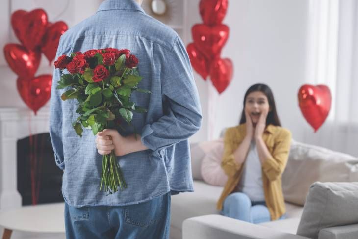 regalar flores san valentin
