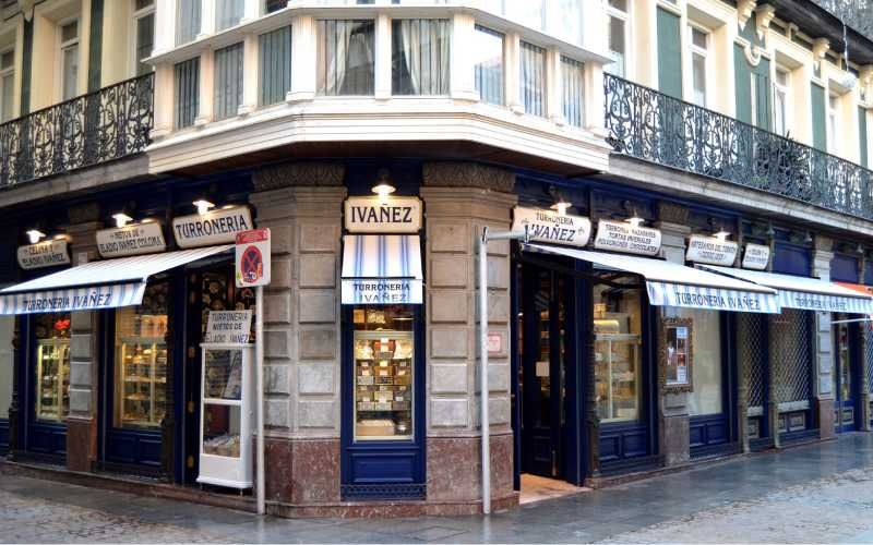La Turronería Iváñez está en pleno Casco Viejo de Bilbao