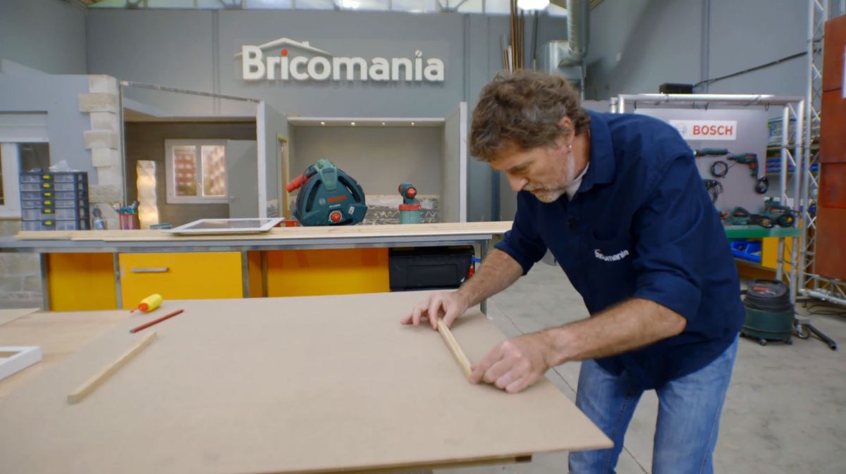 Hacer un friso de cuarterones paso 2