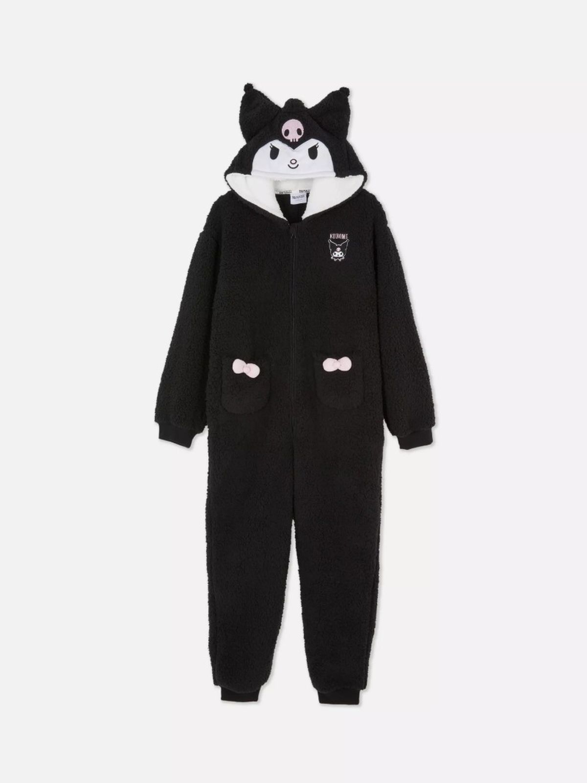 Snuddies de Hello KItty en negro para carnaval de Primark