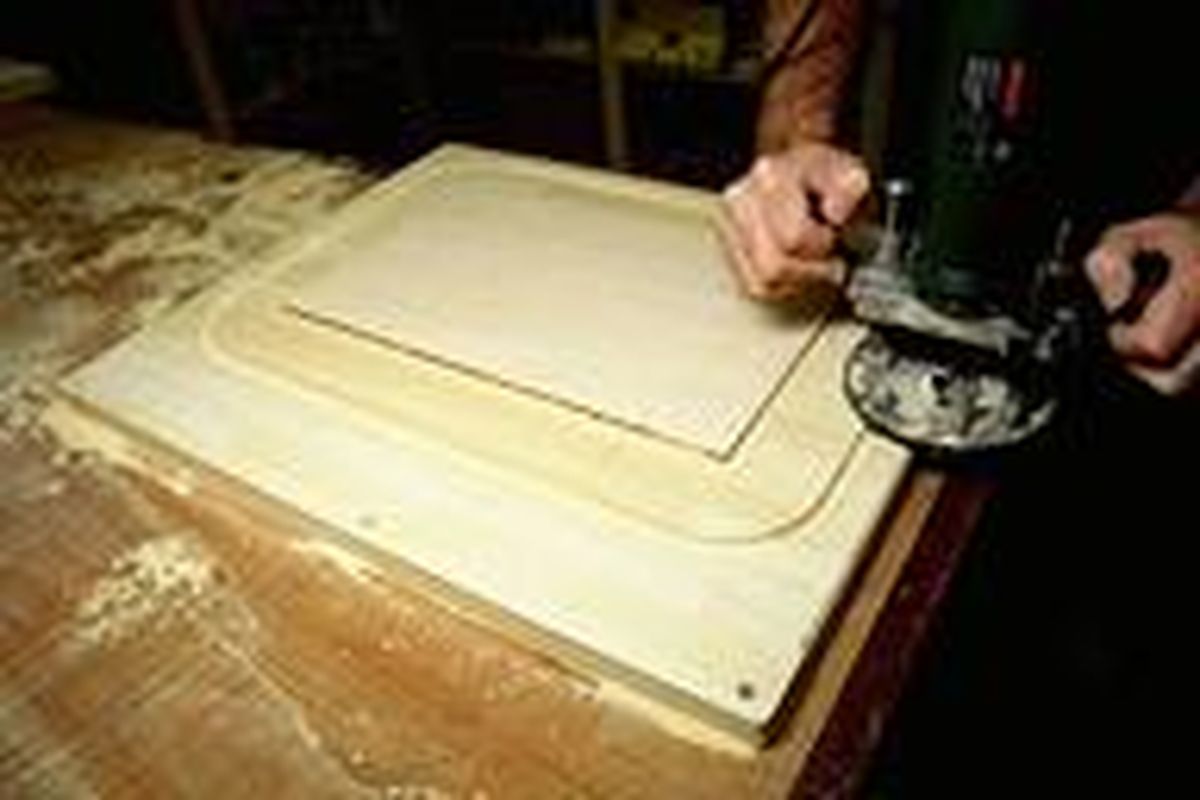 Tabla de cortar para la cocina paso 9