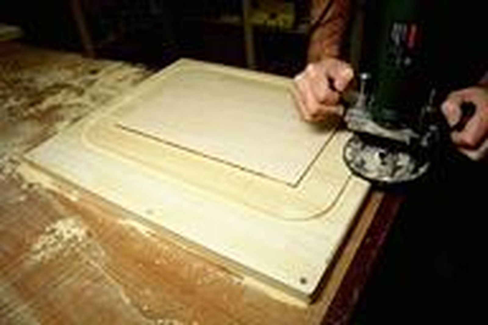 Tabla de cortar para la cocina paso 9
