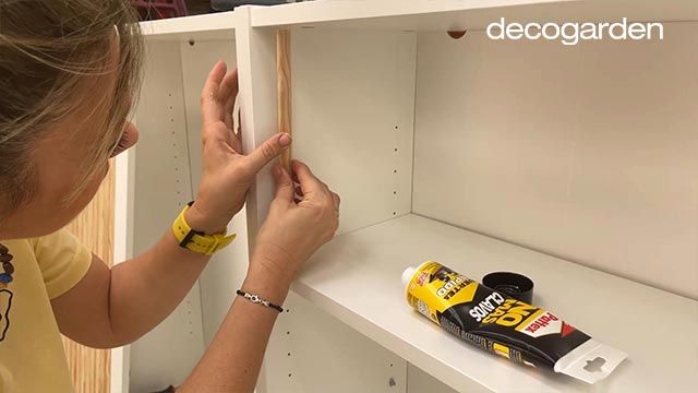 ikea hack estanteria billy paso 9