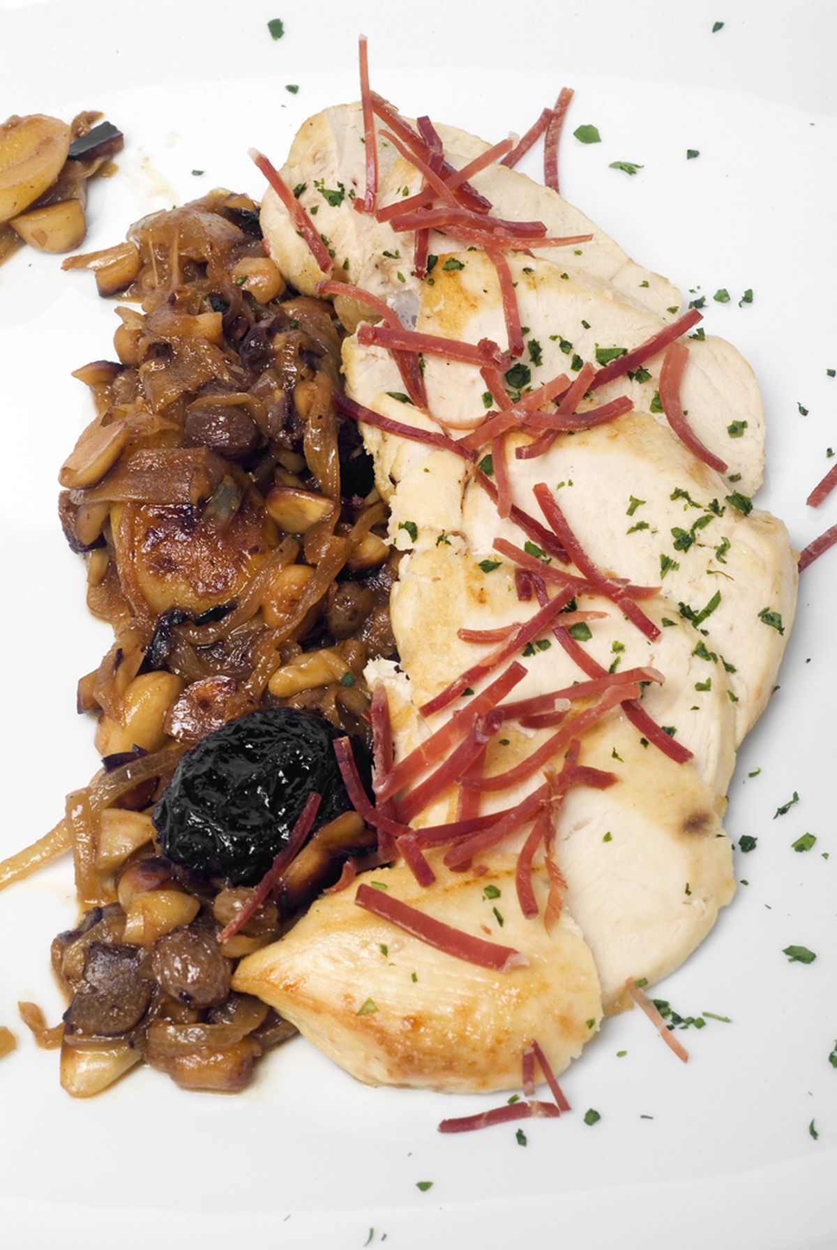 pollo con frutos secos xl