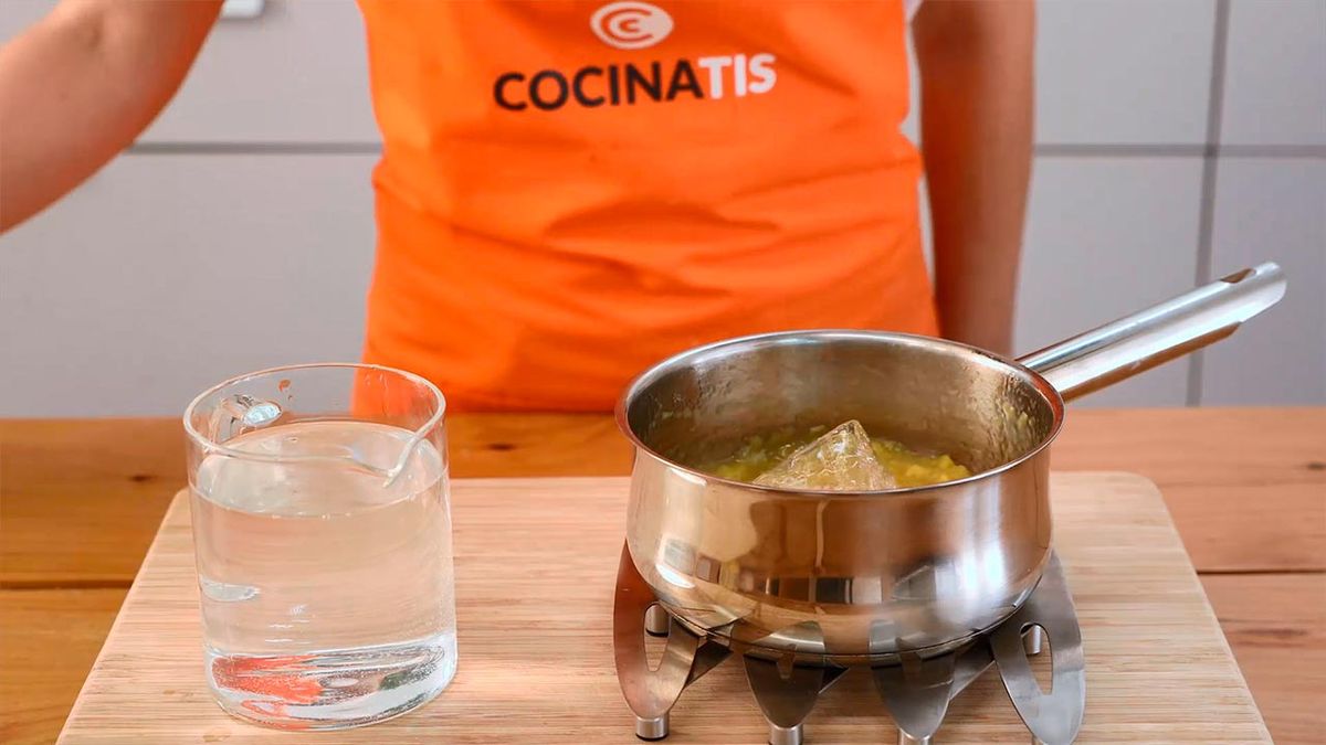 Receta de mermelada de melocotón y manzana (sin azúcar)  paso 3