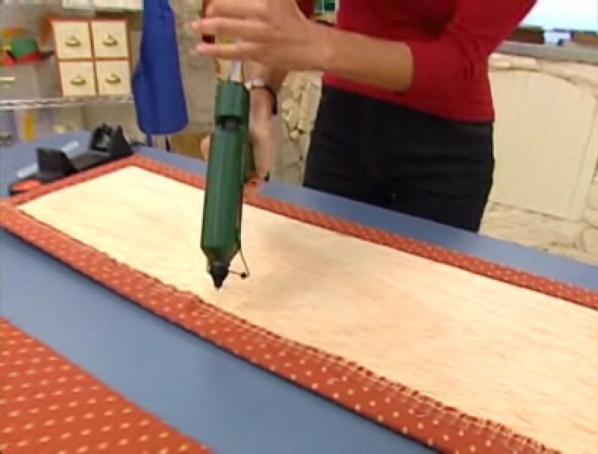 Cómo entelar un armario p4