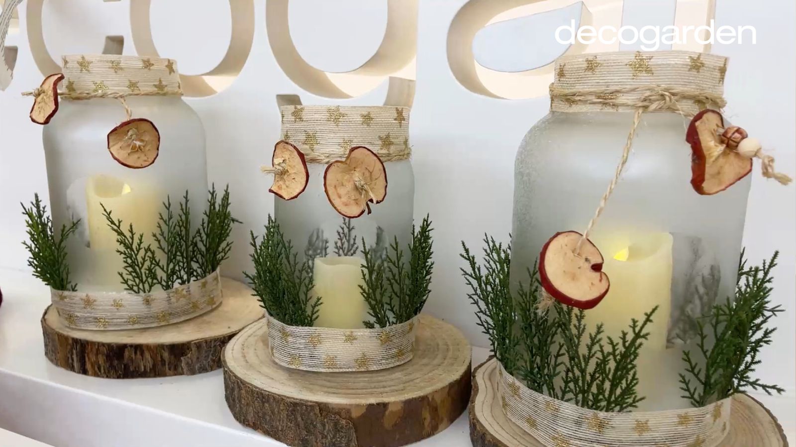 centros navidad con tarros logo