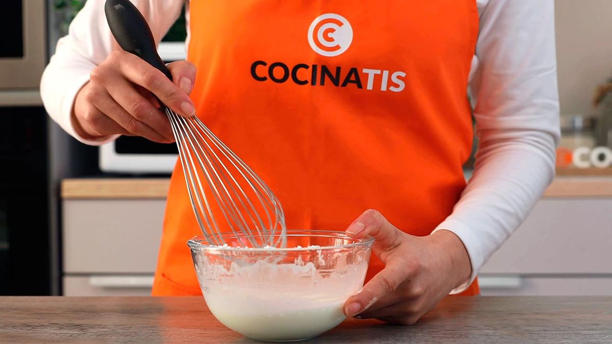 Receta de leche frita  paso 1