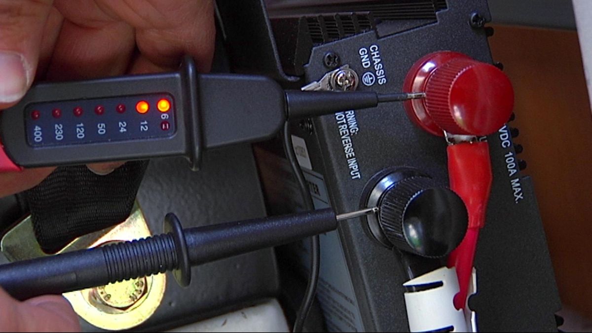 Comprobador de tensión paso 7