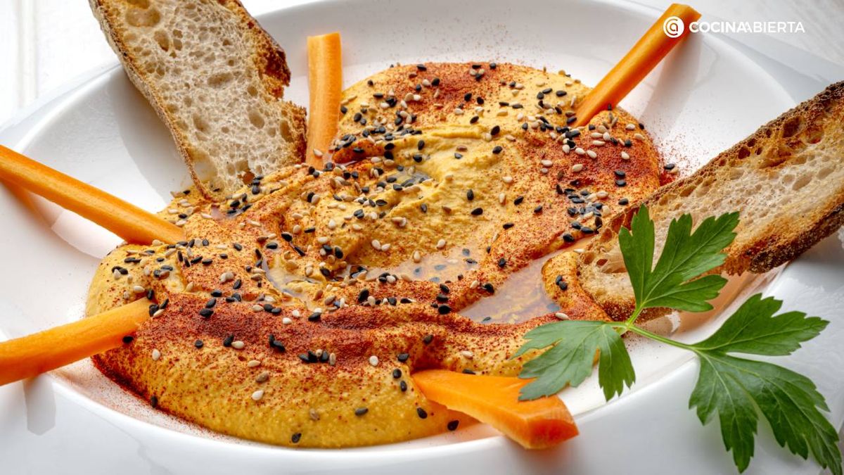 hummus de calabaza receta