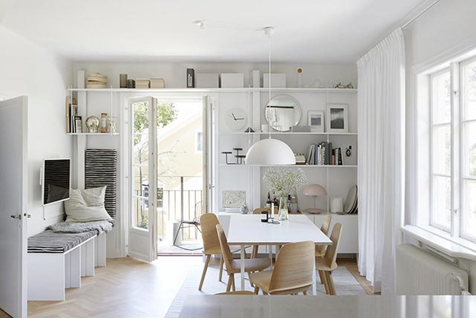 Soluciones para decorar y aprovechar al máximo el espacio en los pisos pequeños 4