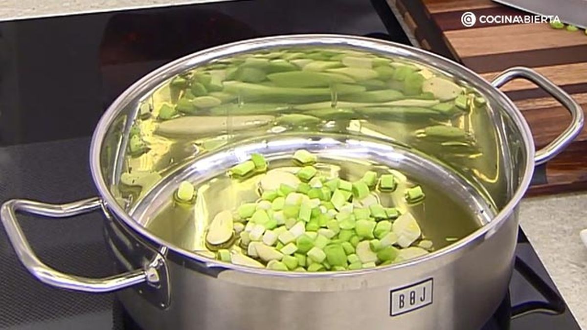 receta sopa pan berberechos ka paso 1