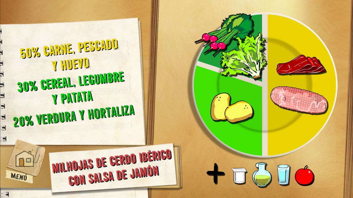 6084 1 Pan de jamon plato