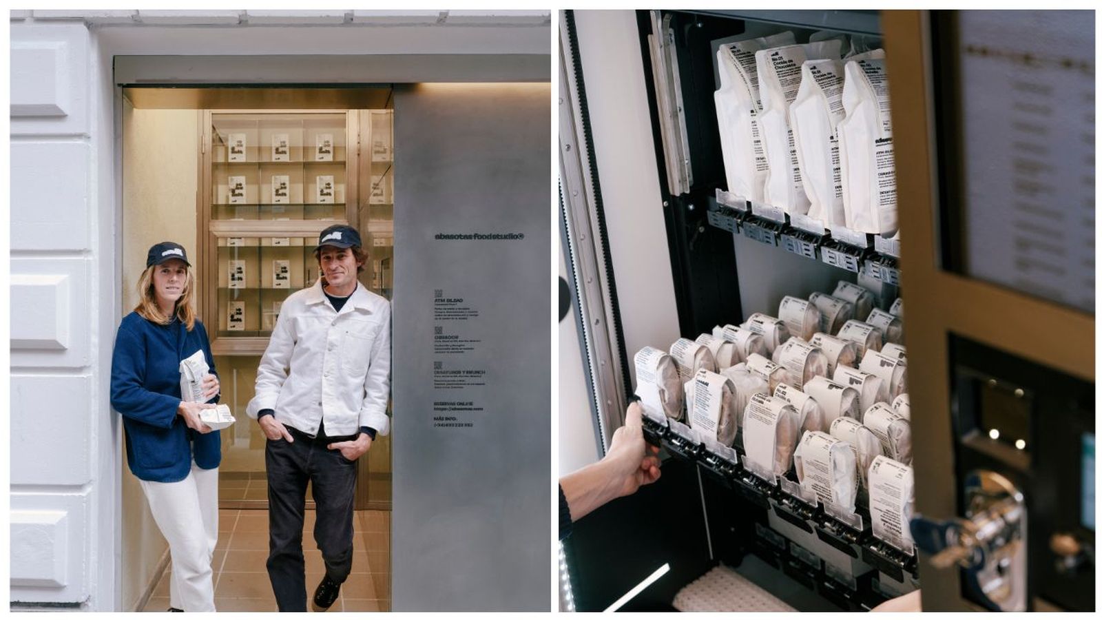 El primer vending en el que podrás encontrar galletas y tartas artesanales elaboradas en un caserío