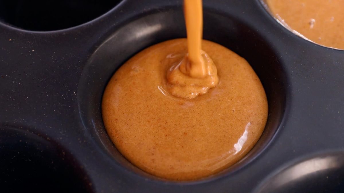 Receta de coulant de turrón para Navidad   Paso 3