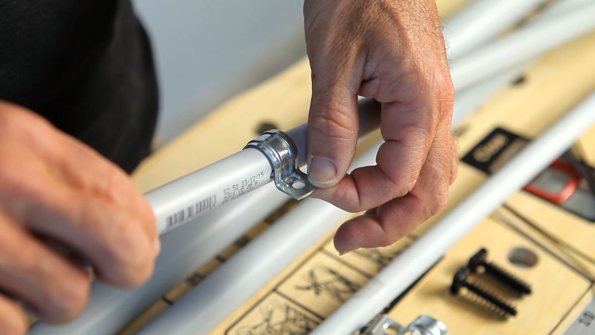 Sujeciones para conductos paso 1