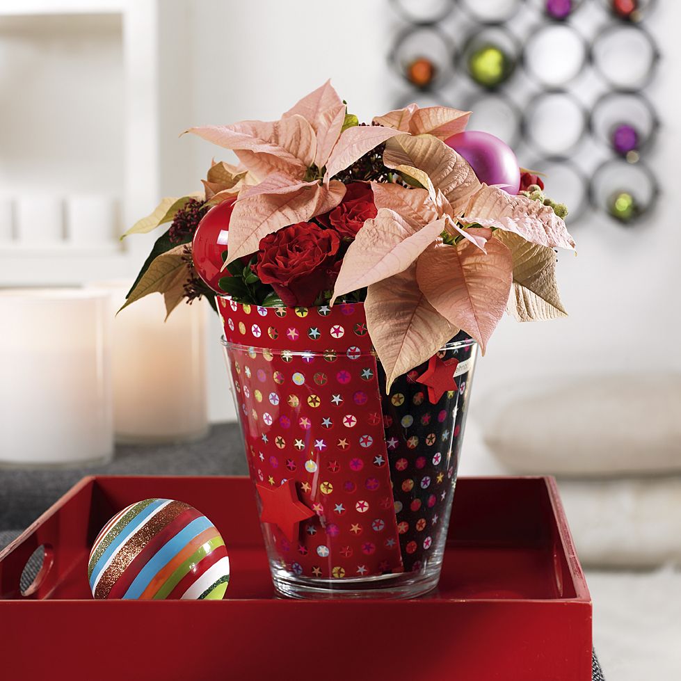 decorar jarron navidad p4