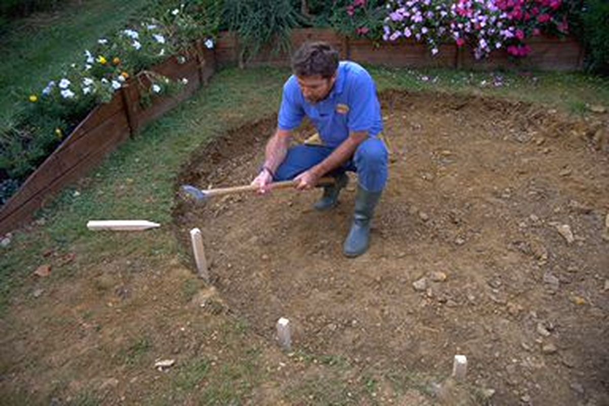 Solera circular de hormigón paso 3