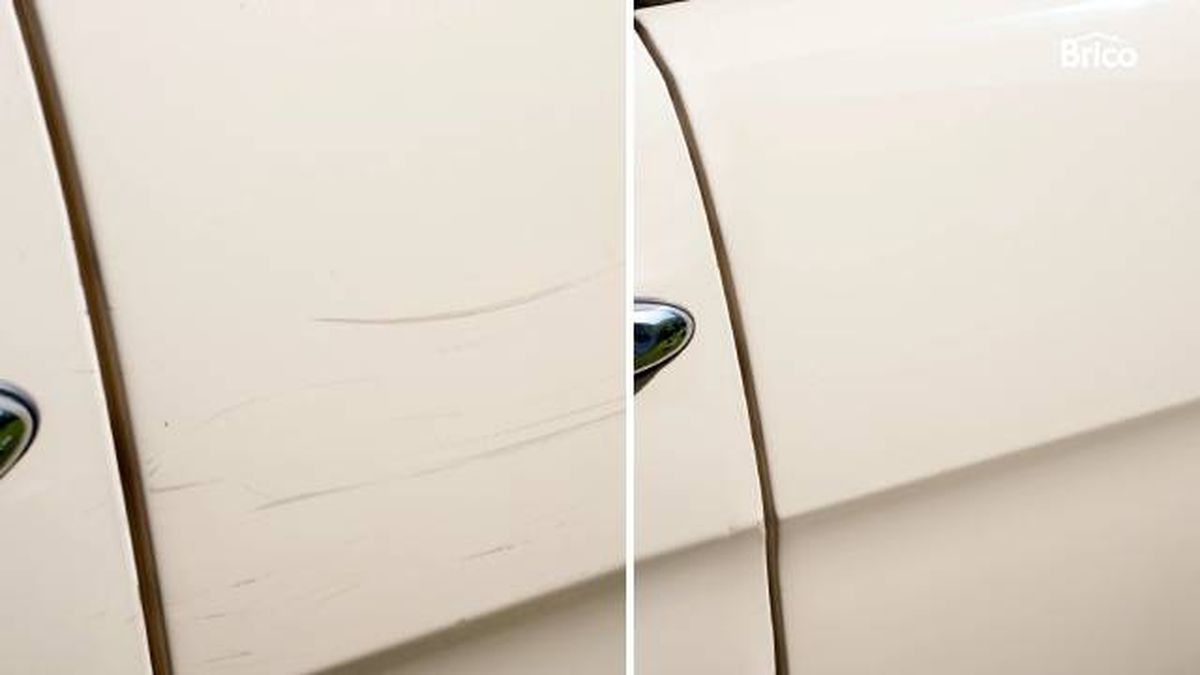 como quitar arañazos del coche paso 5