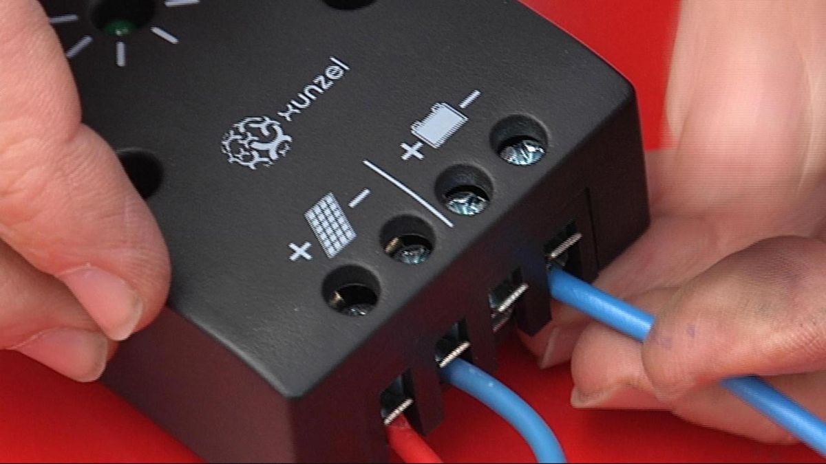 Conexión de placa solar paso 4