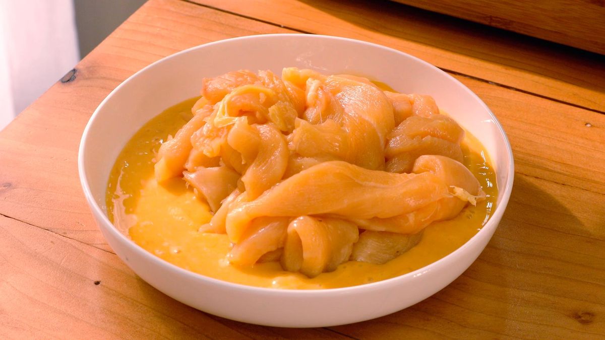 Pollo al limón estilo chino   paso 2