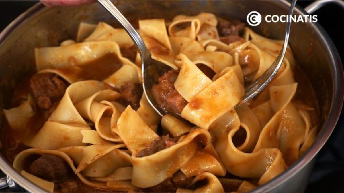 CTIS1004 receta pappardelle al ragu paso 5