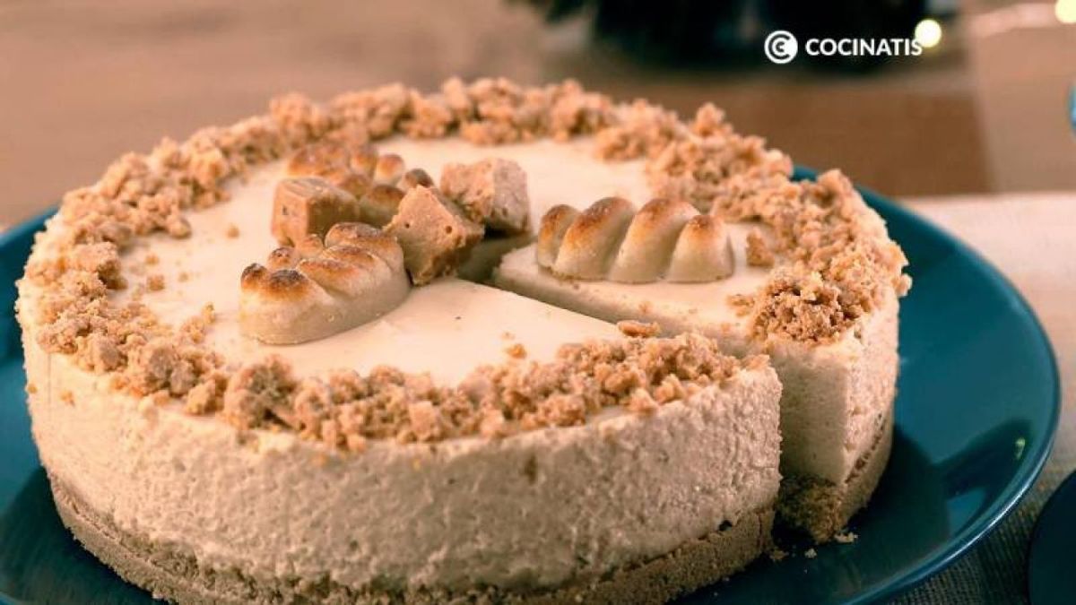 Receta de tarta mousse de turrón  paso 7