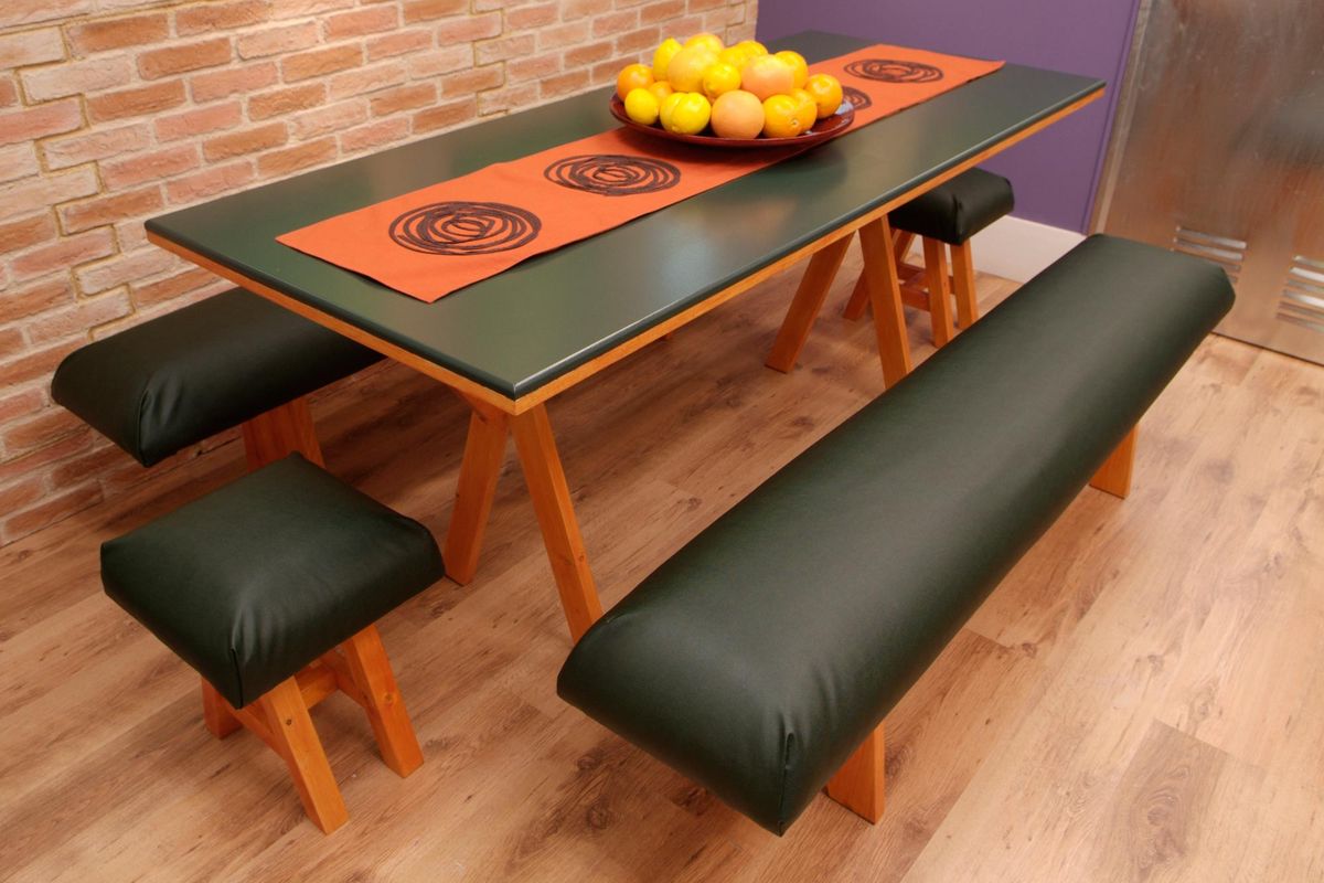 Cómo hacer un banco corrido paso 22